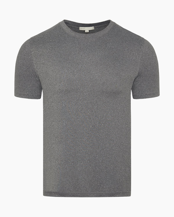 onia Men's Short Sleeve Sun Tee Dark Heather Grey