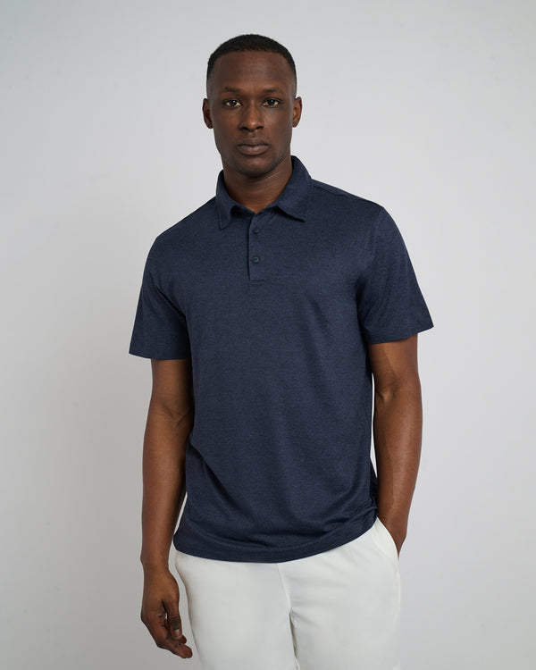 Onia Men's Sun Polo Deep Indigo