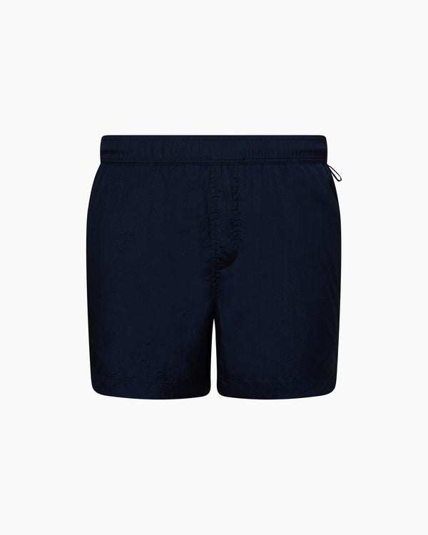 onia Nylon Crinkle 5" Swim Trunk Deep Navy