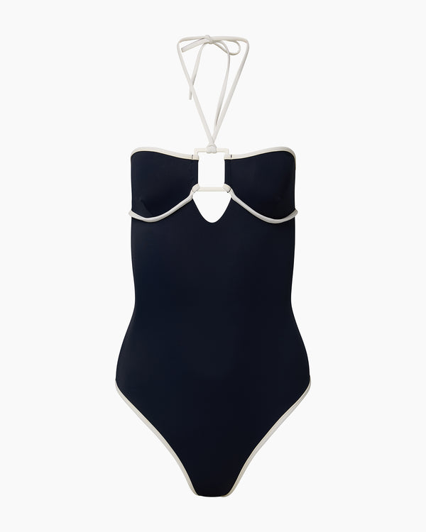 Onia Palermo One Piece Deep Navy/White