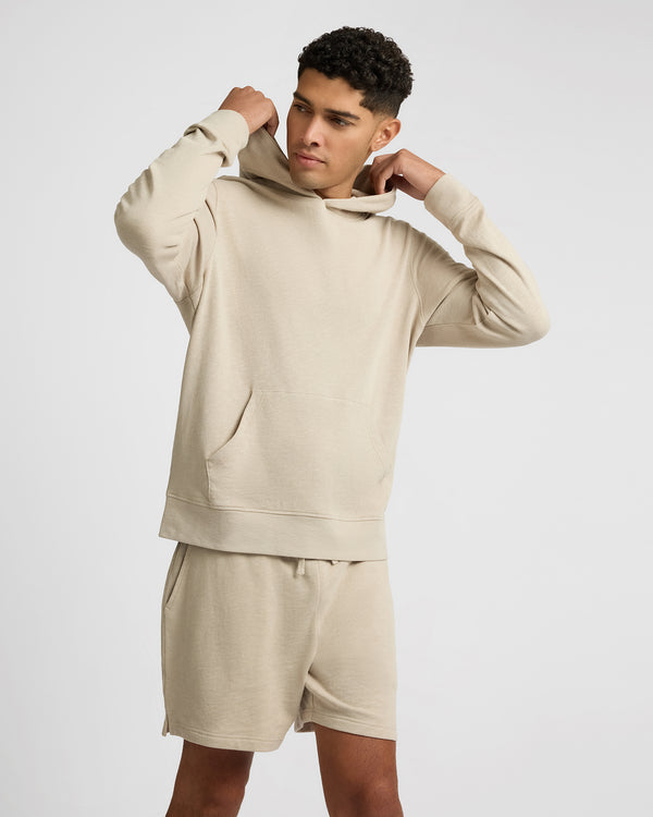 Onia Slub Terry Hoodie Sand