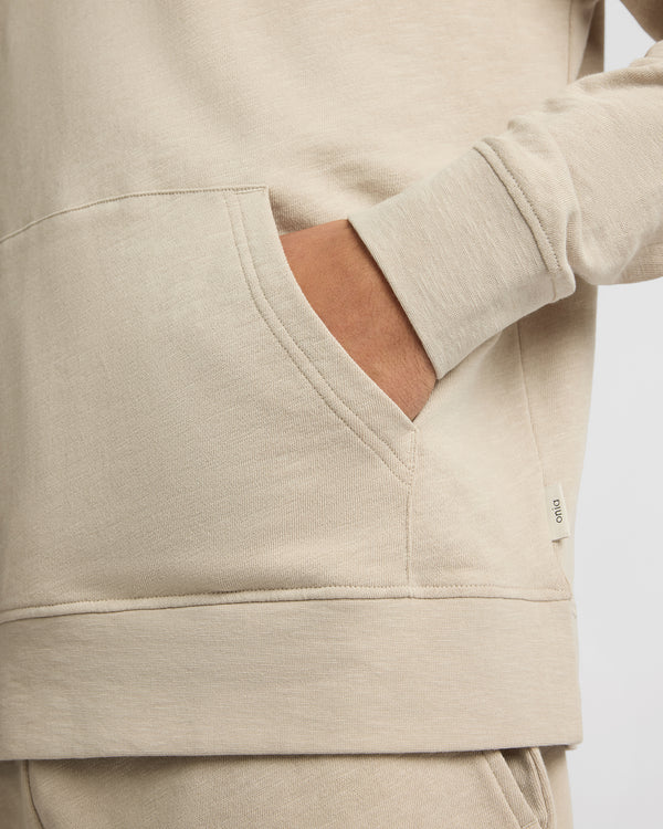 Onia Slub Terry Hoodie Sand