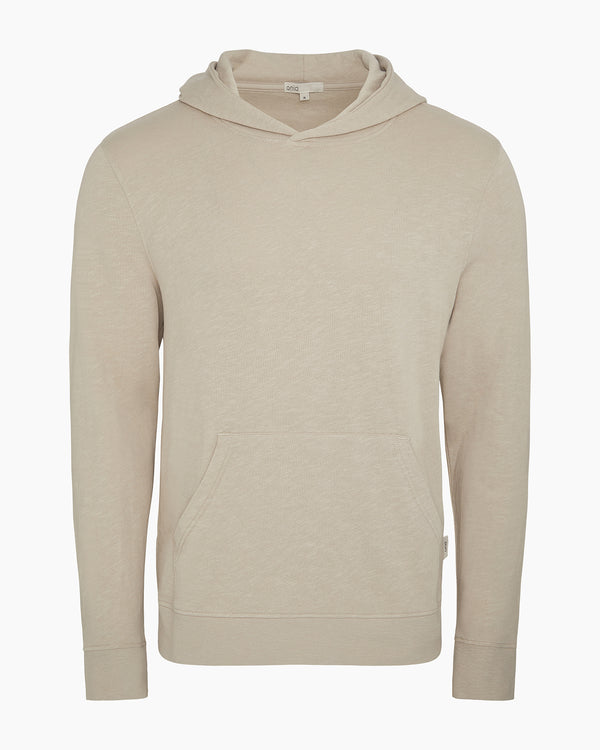 onia Slub Terry Hoodie Sand