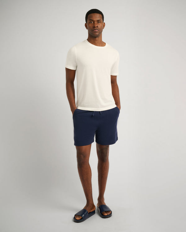 Onia Slub Terry Short 6" Deep Navy