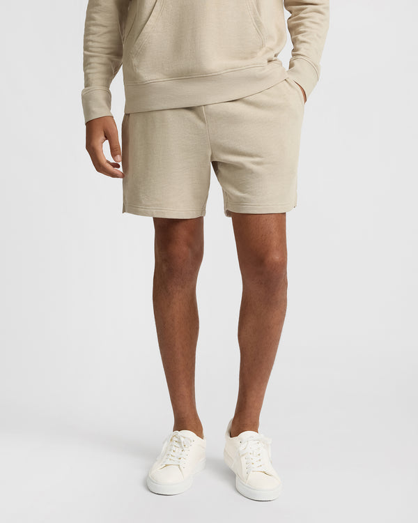 Onia Slub Terry Short 6" Sand