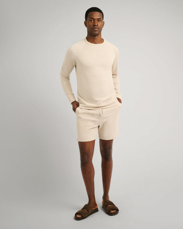 Onia Slub Terry Short 6" Stone