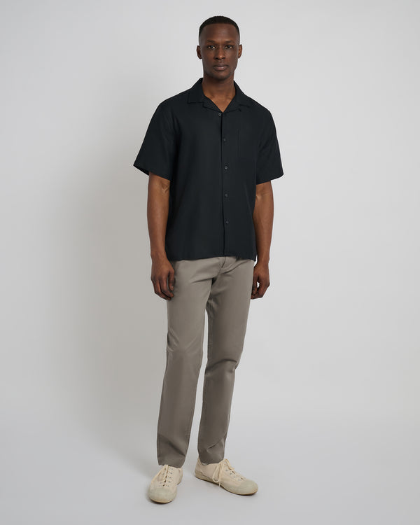 Onia Tencel Vacation Shirt Black