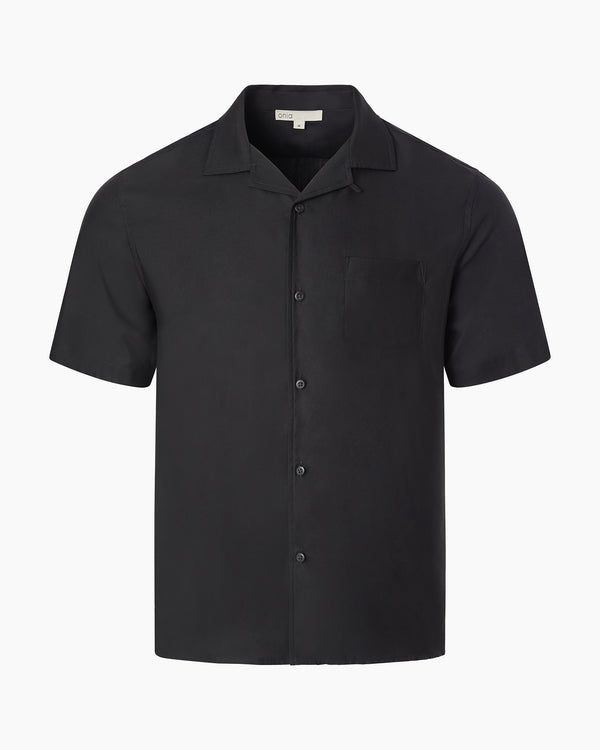 onia Tencel Vacation Shirt Black