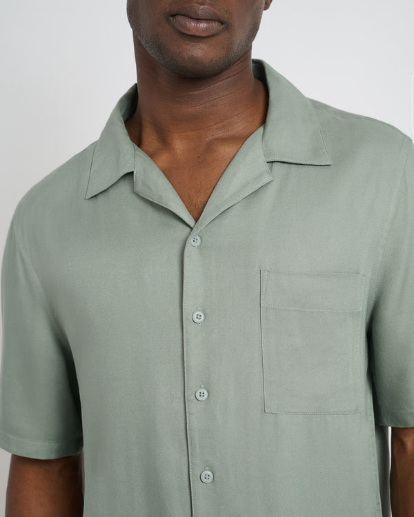 Onia Tencel Vacation Shirt Sage