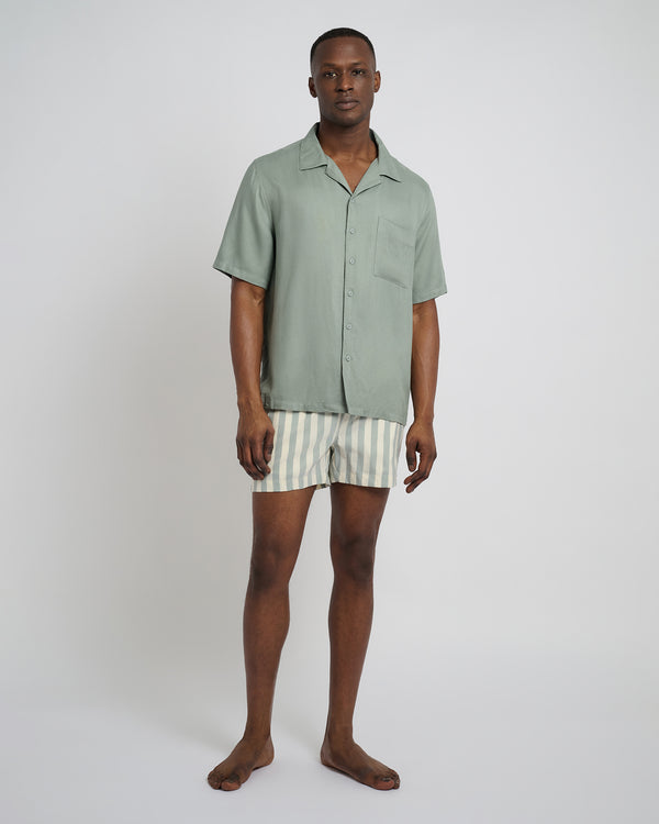 Onia Tencel Vacation Shirt Sage