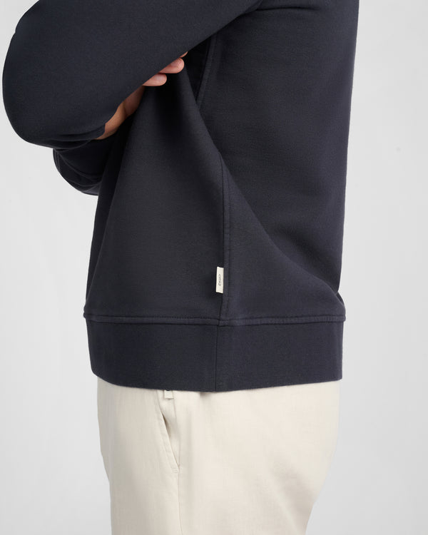 Onia Terry Crewneck Sweater Midnight