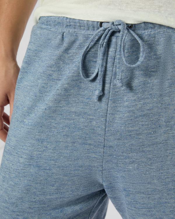 Onia Terry Linen Short 6" Light Blue