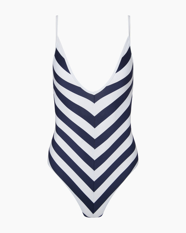 Onia Tropez One Piece Deep Navy/White