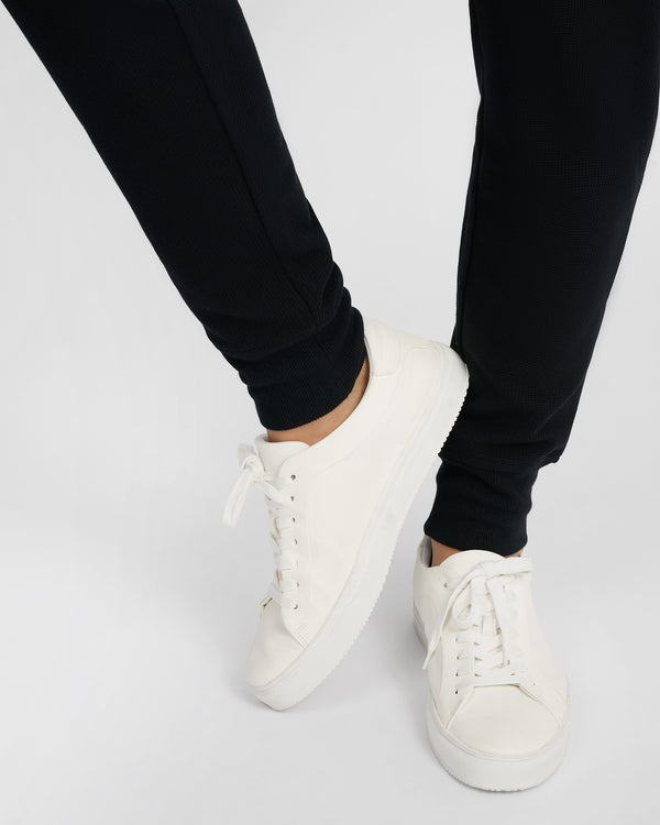 Onia Waffle Jogger Black