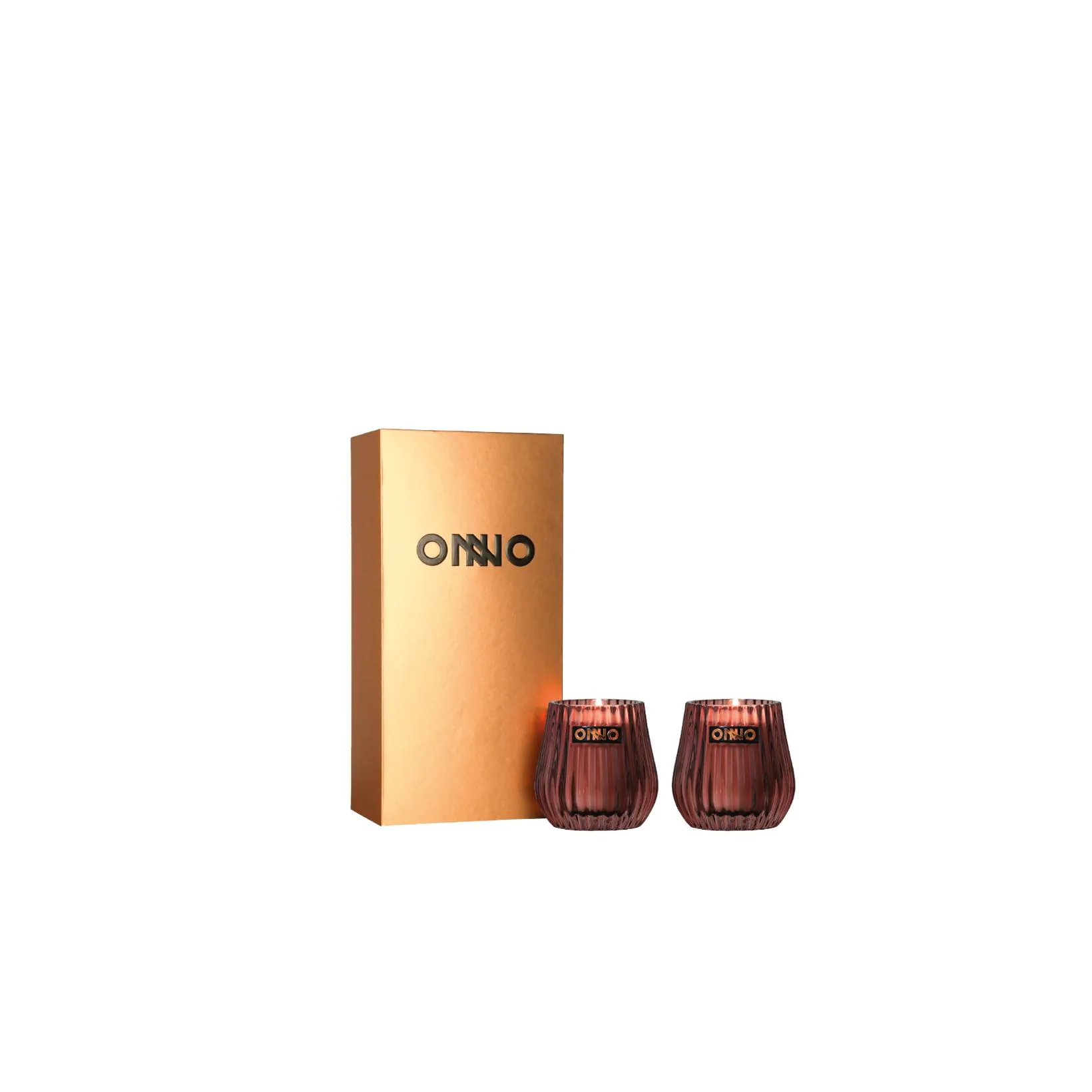 onno collection Gift Set: 2x Eclectic Candle Precious Oud