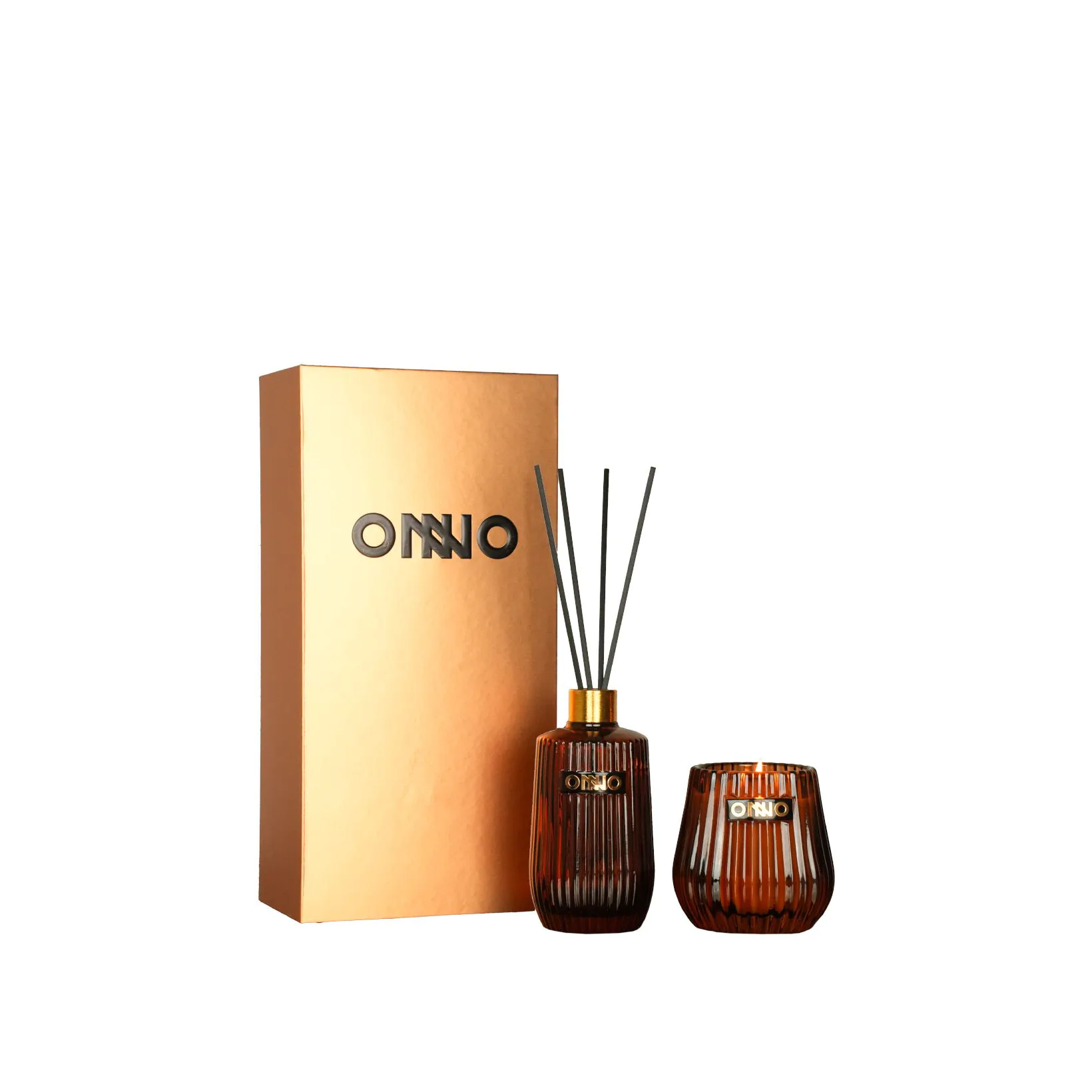 onno collection Gift Set: Eclectic Candle + Diffuser Ginger Fig