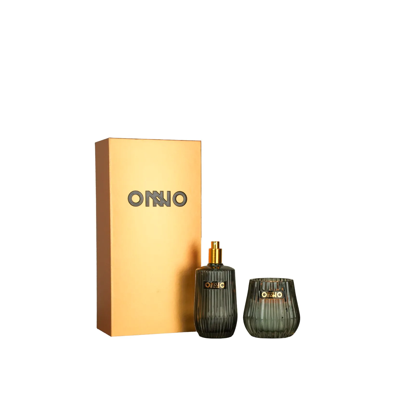 onno collection Gift Set: Eclectic Candle + Roomspray Zanzibar