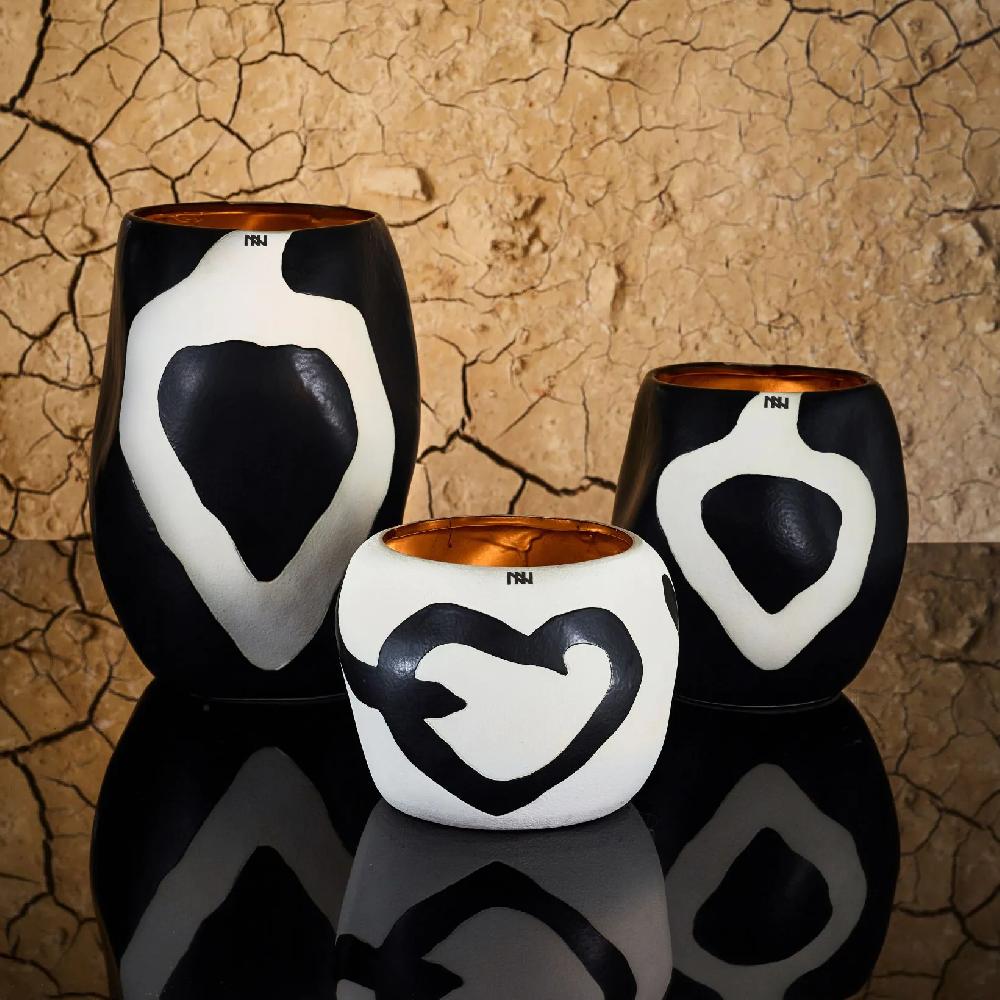 Onno Collection Cape Artistic Black Candle