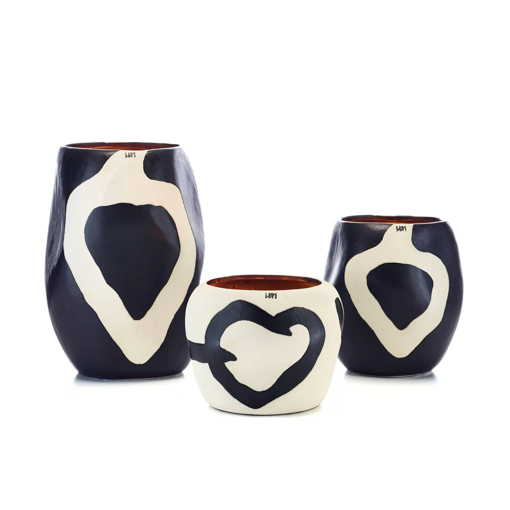 onno collection Cape Artistic Black Candle