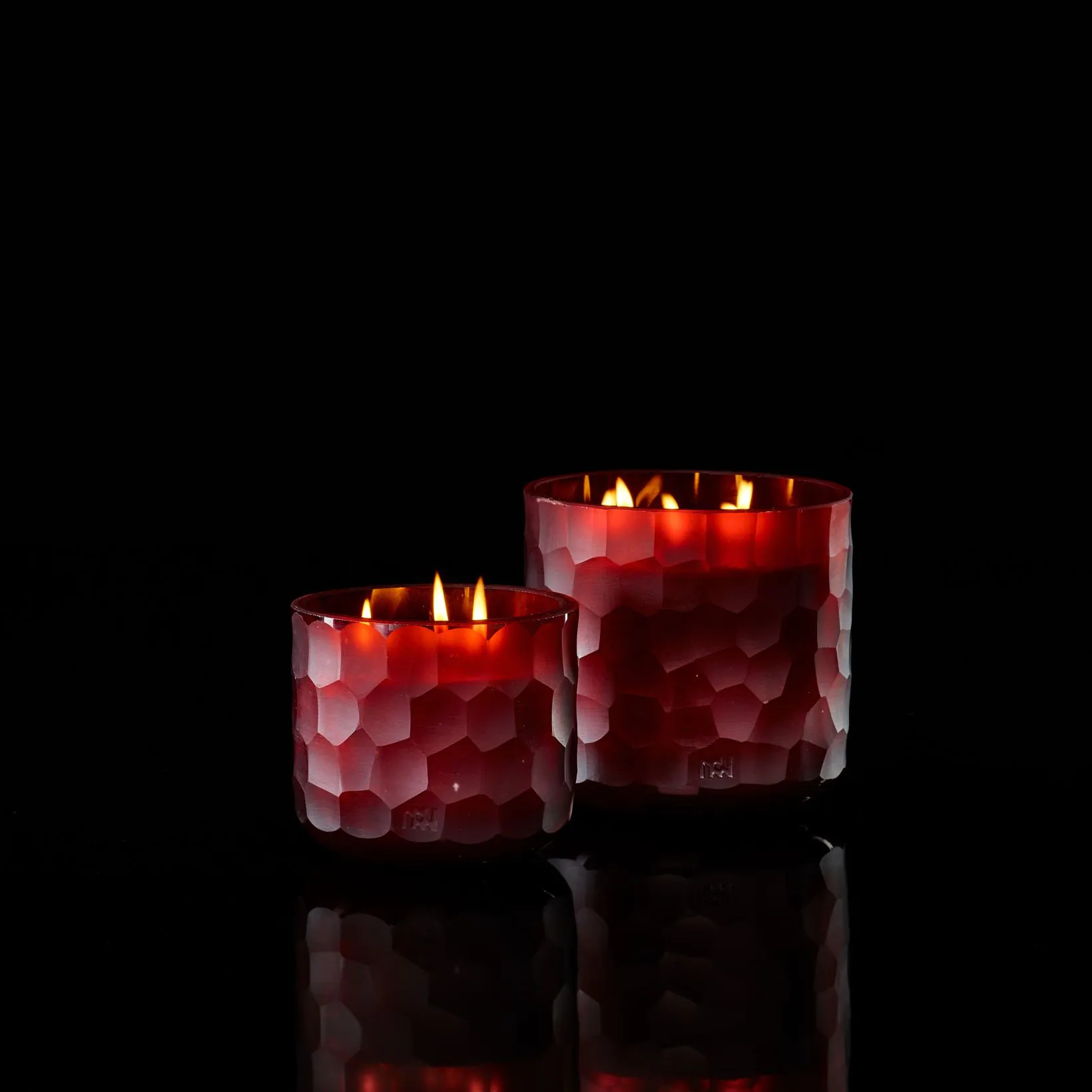 Onno Collection Circle Red Candle