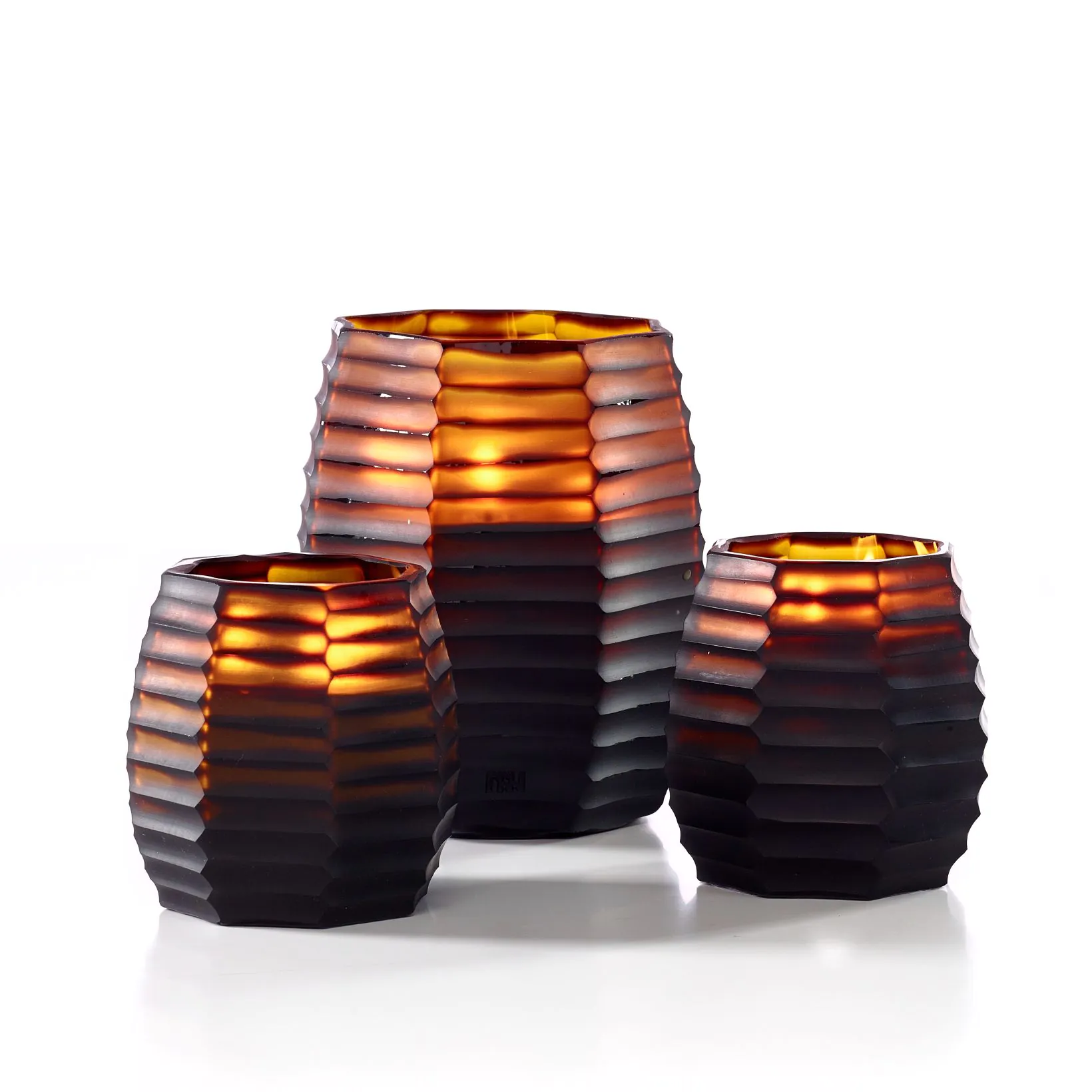 onno collection Cubo Amber Candle