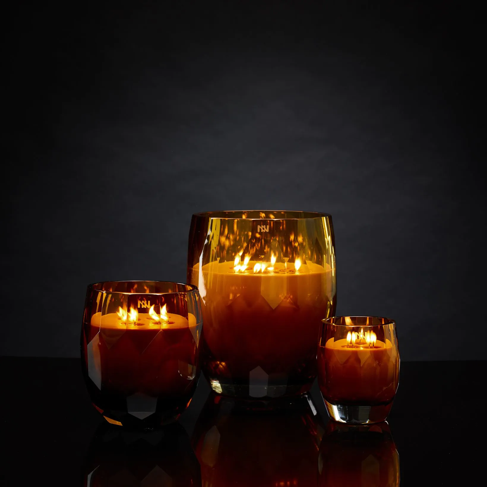 Onno Collection Jewel Gold Candle