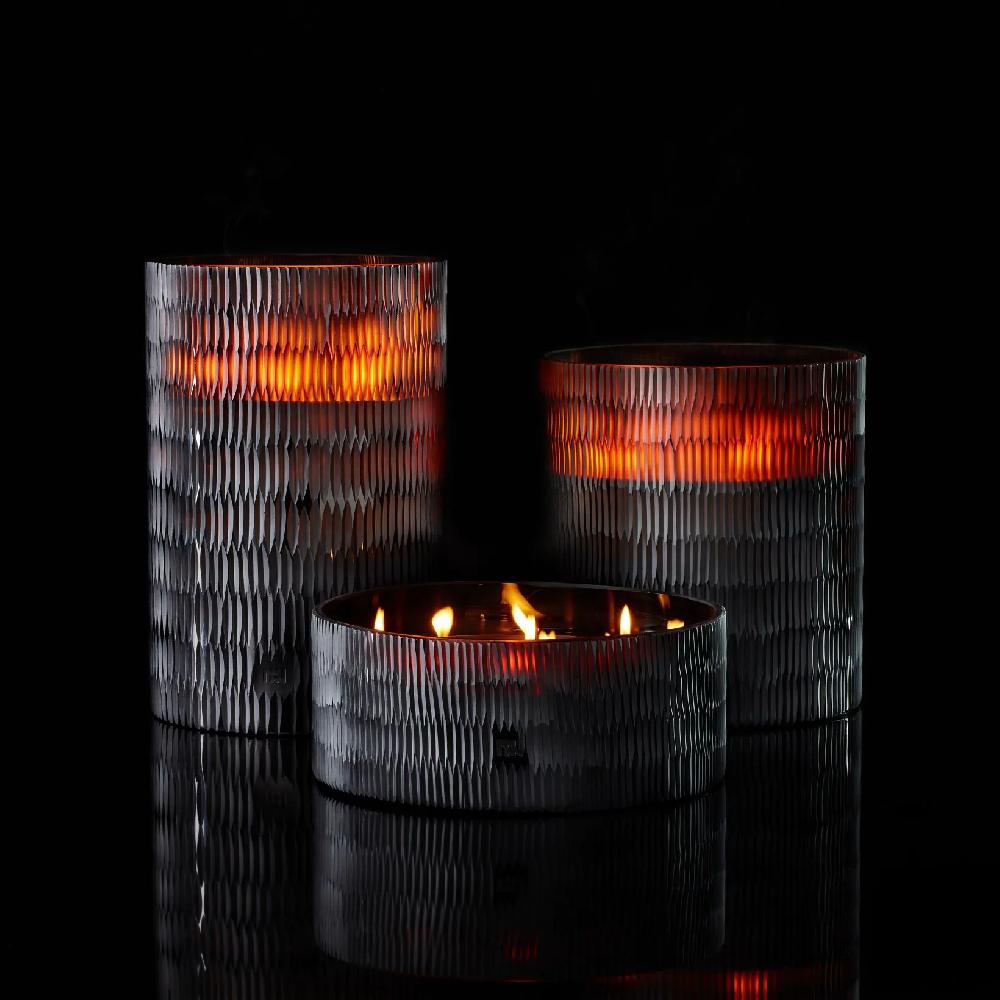 Onno Collection Rhombus Amber Candle