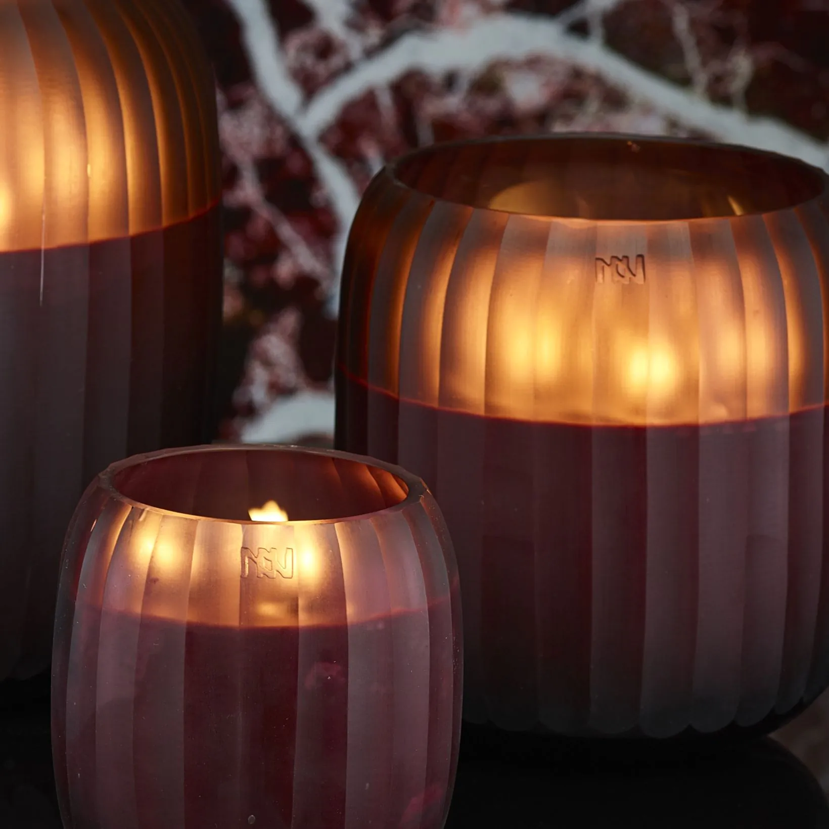 Onno Collection Ruby Candle