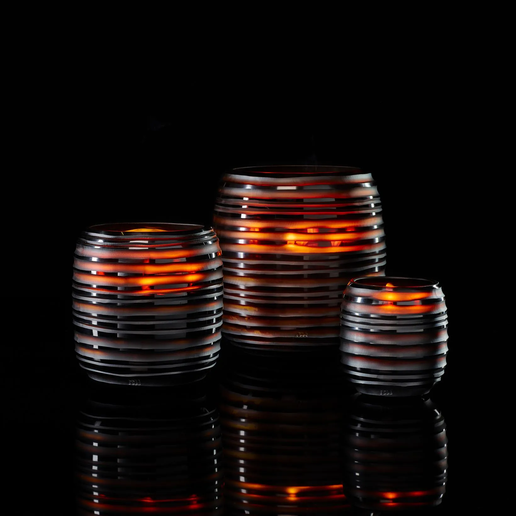 onno Collection Sphere Amber Candle