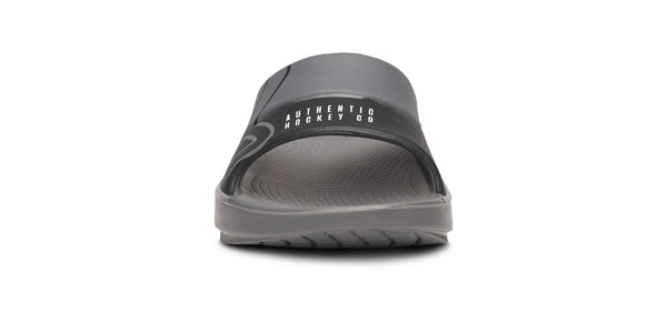 Oofos BAUER/OOFOS Women's OOahh Sport Slide Sandal – Slate