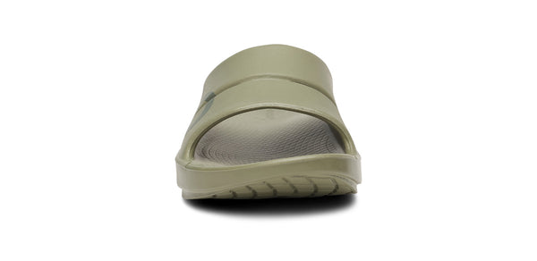Oofos Men's OOahh Sport Slide Sandal - Foliage Matrix