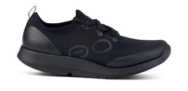 Oofos Men's OOmg Sport LS Low Shoe - Black (FINAL SALE)