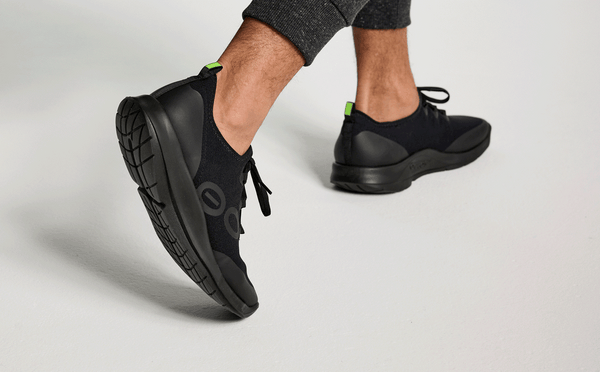 Oofos Men's OOmg Sport LS Low Shoe - Black (FINAL SALE)