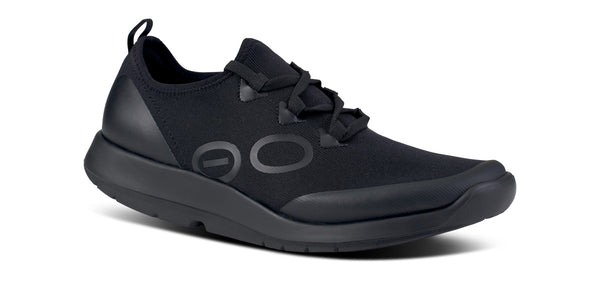 oofos Men's OOmg Sport LS Low Shoe - Black (FINAL SALE)