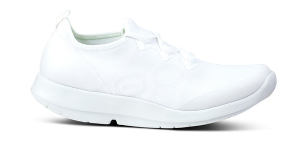 Oofos Men's OOmg Sport LS Low Shoe - White (FINAL SALE)