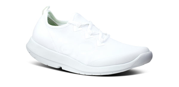 oofos Men's OOmg Sport LS Low Shoe - White (FINAL SALE)