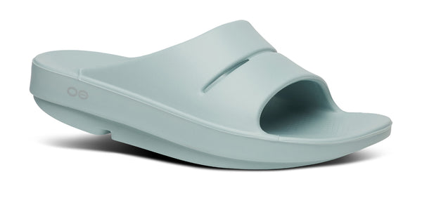 oofos Men's OOahh Slide Sandal - Mist