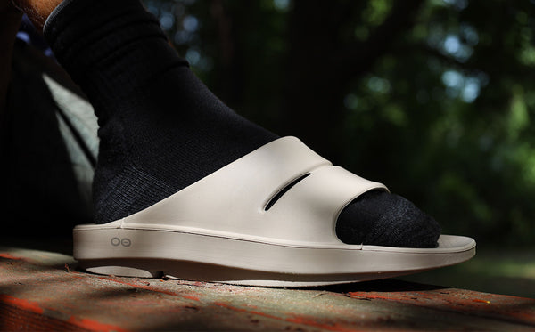 Oofos Men's OOahh Slide Sandal - Nomad