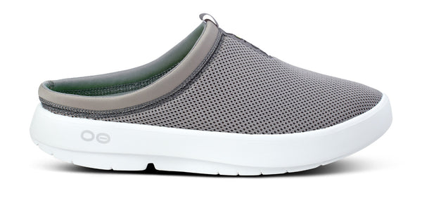 Oofos Men's OOcoozie Sport Mule - Slate (SALE)