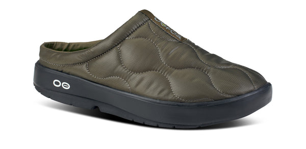 oofos Men's OOcoozie Thermo Mule - Alpine Moss