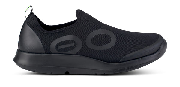 Oofos Men's OOmg Sport Low Shoe - Black (FINAL SALE)