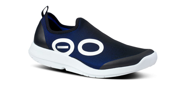 oofos Men's OOmg Sport Low Shoe - Navy (FINAL SALE)