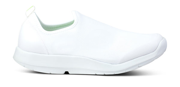 Oofos Men's OOmg Sport Low Shoe - White (FINAL SALE)