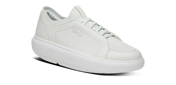 Oofos Women's Club+ White