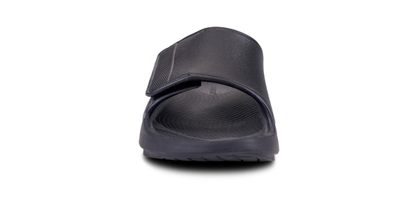 Oofos Women's OOahh Sport Flex Sandal - Matte Black