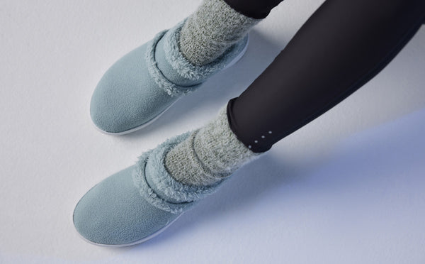 Oofos Women's OOcoozie Low Shoe - Mist (FINAL SALE)