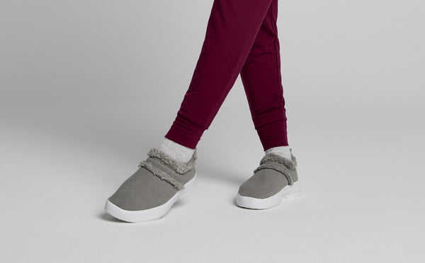 Oofos Women's OOcoozie Low Shoe - Slate ( FINAL SALE)