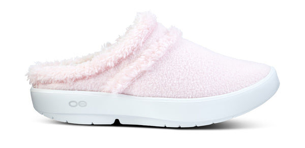 Oofos Women's OOcoozie Mule Shoe - Pink (FINAL SALE)