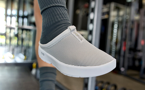 Oofos Women's OOcoozie Sport Mule - Gray (SALE)