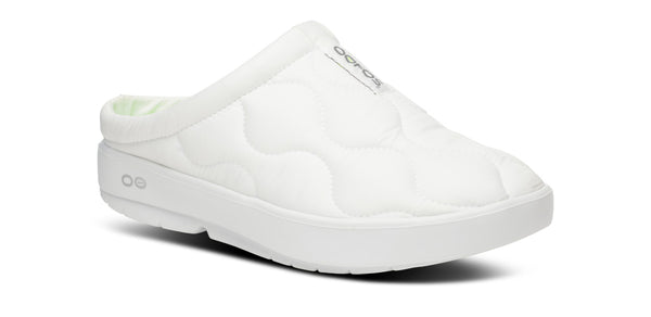 oofos Women's OOcoozie Thermo Mule - White